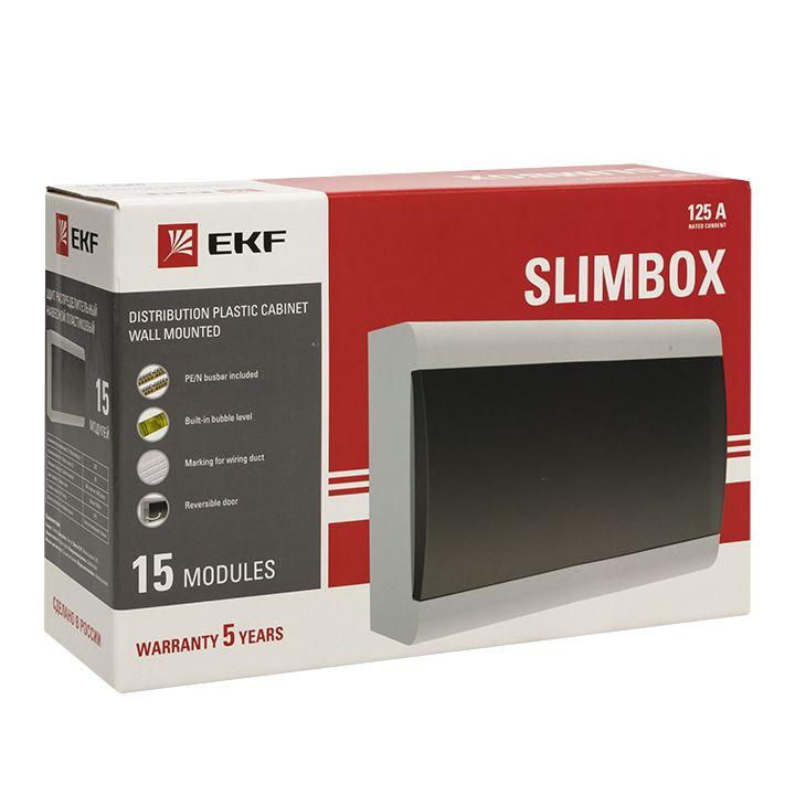 Щит ЩРН-П-15 "SlimBox" IP41 PROxima EKF sb-n-15